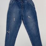 Vibrant Miu Vibrant M.i.U Cotton Blue Distressed Women's Jeans Size 5 Waist 26 Photo 0