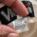 Vienna Prom  | Cream Green Beaded Open Back Gown Sz 12 Photo 6