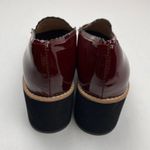 Eileen Fisher Harria Patent Platform Loafer Womens Size 5M 5 Medium Burgundy NEW Photo 8