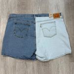 Levi's  501 Two Tone High Rise Jean Shorts - New - Size 24 Photo 1
