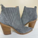 Marc Fisher  Women's Gadri Western Pointed Toe Suede Ankle Boots Gray Size 10M Photo 7