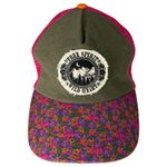 Natural Life Pink Free Spirit Wild Heart Floral Mesh Hat Snapback One Size Photo 2