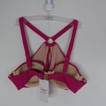 NEW L'Agent by Agent Provocateur Adrina‎ bikini top, pink, small Pink Photo 4