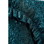 ZARA NWOT  BLOGGERS FAV FESTIVE TEAL RUFFLE JACQUARD MINI SKIRT Photo 4