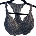 Super Cute Lace Racerback Bralette XS Gray Photo 0