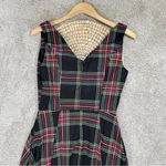 Modcloth X Collectif Isabella Rock Plaid Tartan Check Dress Hi-Low Multicolor XS Photo 7