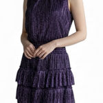 1. State  Smocked Waist Ruffle Hem Dress Size XS Sleeveless. Photo 0