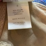 Cherokee Vintage Hippie Tropical Floral High Hip Open Back One Piece Swimsuit Photo 5