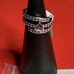 Bomb Party RBP7013 “Stuck in My Daydream” Cubic Zirconia on Rhodium Sz6 Ring NWT Silver Size 6 Photo 3