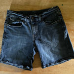 Dark Blue Denim Shorts Levi’s 2016 Size 27 Photo 0