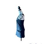 Bebe Womens  Black Silk Blend Mini Dress Apron Dress all Xs Photo 2