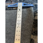 Cocogio Wool Sweater Made In Italy Women's Large Cardigan Button Up Black/White Black Photo 4