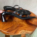 Abound Nordstrom  Ethan Strappy Slide Sandal in Black Smoke Size 6.5 Photo 4