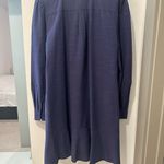 Merokeety Women's Long Sleeve Navy Dress Photo 4