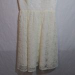 Marina Sleeveless Lace A Line Dress in Ivory Bridal Shower Wedding Size 8 Photo 2