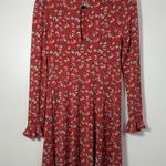 Free People  Say Hello Bell Long Sleeve Mini Dress Size XS Photo 2