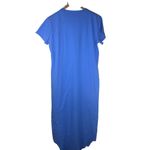 Frank & Eileen Harper Large Perfect Tee Maxi Royal Blue Dress Classic Staple Photo 8
