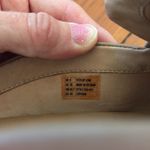 FitFlop  Size 10 Latte Tan Pilar Stud Buckle Leather Platform Mules Lug Photo 4