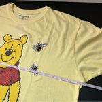 Disney ✨ Winnie the Pooh Yellow Cross Stitch Bumble Bee Shirt Large Photo 7