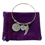 Godmother Silver Dangle Thanks For Making A Difference In My Life Bracelet Photo 0