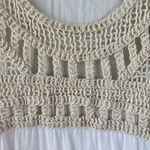 Darlin White Sleeveless Dress/Beach Coverup NO SIZE TAG see measurements Boho Photo 1