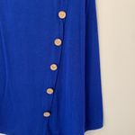 brenda's Royal Blue Asymmetrical Top Photo 1