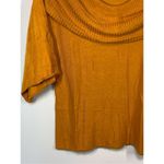 Apt. 9  Women's Rayon Blend Soft Off The Shoulder Top Dark Yellow Size Medium Photo 1