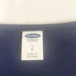 Old Navy  Long Sleeve Criss Cross Blue Top Size Large Photo 1