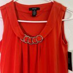 Alafani NWT red ish orange dress top‎ flowy tank size XS Photo 2