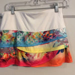 Lucky in Love Tennis Pickleball Ruffled Skirt Small Golf Women's Photo 0