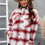 These Three Boutique Flannel Shacket  Photo 1