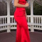 Windsor Red Long Prom Dress Photo 1