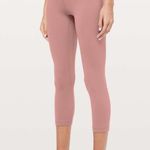 Lululemon Align Crop Leggings 21” – Spanish Rose | Sz 10 Photo 2