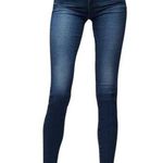 Frame Le High Clipper Street Skinny Jean in Medium Wash-size 28 Photo 0