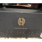 House of Harlow 1960 Faux Fux Earmuffs Adjustable Black Faux Leather Headband Photo 3