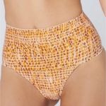 l*space L* Desi Classic Bottom Bikini in Wild Bunch Orange Size Small NWT Photo 0