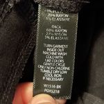 Betabrand  Black Faux Leather Front Legging Pants Size XLS-Petite Photo 6