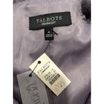Talbots NWT  Jackie Fit Wool Alpaca Blend Lavender Purple Jacket Sz 4 Ret $ 229 Photo 5