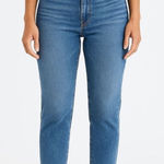 American Eagle  high rise mom jeans size 14 ankle length Photo 0