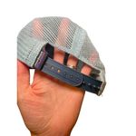 Patagonia Women Trucker Hat Pastel Blue Light Navy Blue Baseball Hat Adjustable Photo 6