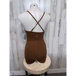 Glow mode brown jumpsuit romper Brown Size M Photo 4