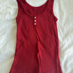 Brandy Melville  Red Tank Photo 0