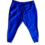 Under Armour Womens XL Blue Athletic Jogger Sweatpants Drawstring Photo 7