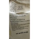 We The Free  Mini Denim Skirt Size 26 Off White Ivory Distressed Raw Cut Off Photo 7