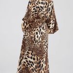 NATORI LUXE LEOPARD ROBE Size XS Photo 2