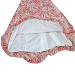 5|48  women's maxi dress size large coral blue and pink‎ Photo 6