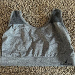 Nautica Women's Gray Sports Bra size large Photo 0