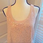 Candie's Candie’s|| Blush scoop neckline sequined razorback tank Photo 1