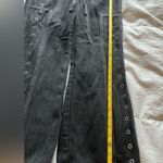Vintage Black punk style distressed jeans Size 30 Photo 4