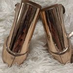 Charlotte Russe Metallic Gold Heels Photo 3